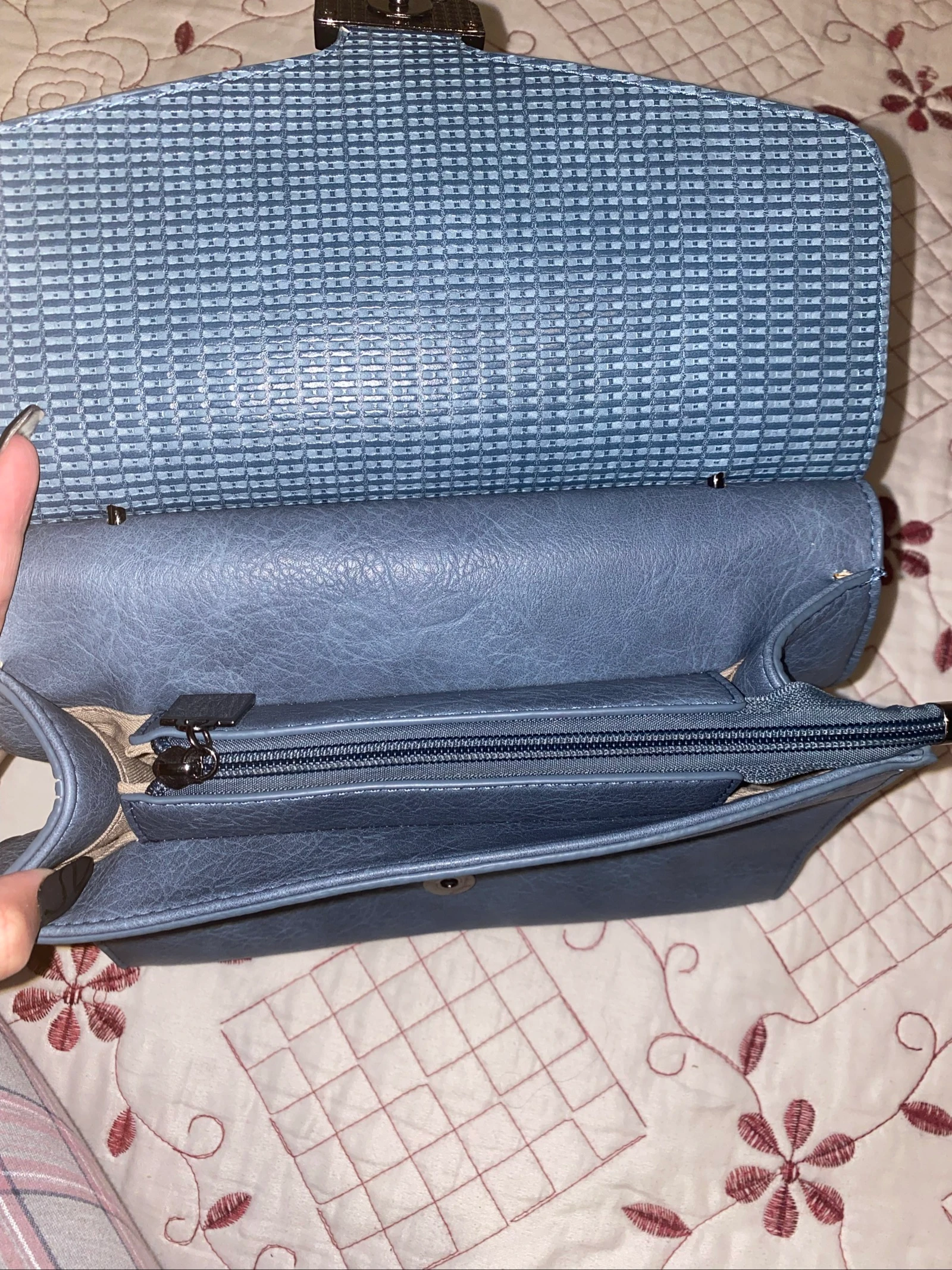 Bolso Mambo azul envejecido – photo 6